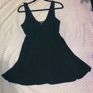 Express Black Romper/ mini dress